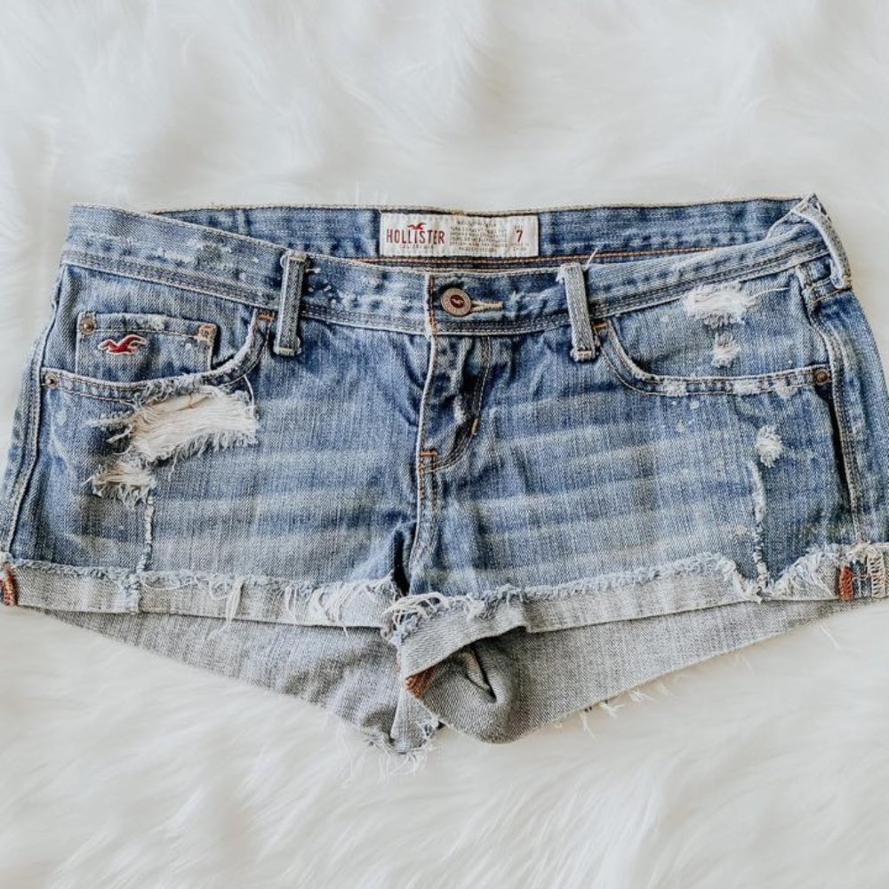 Hollister Denim Shortie Shorts Sz. 7